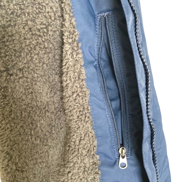 LL Bean Womens Fleece Lined hooded Parka Jacket XL Warm Winter Outdoor Coat - Picture 6 of 17